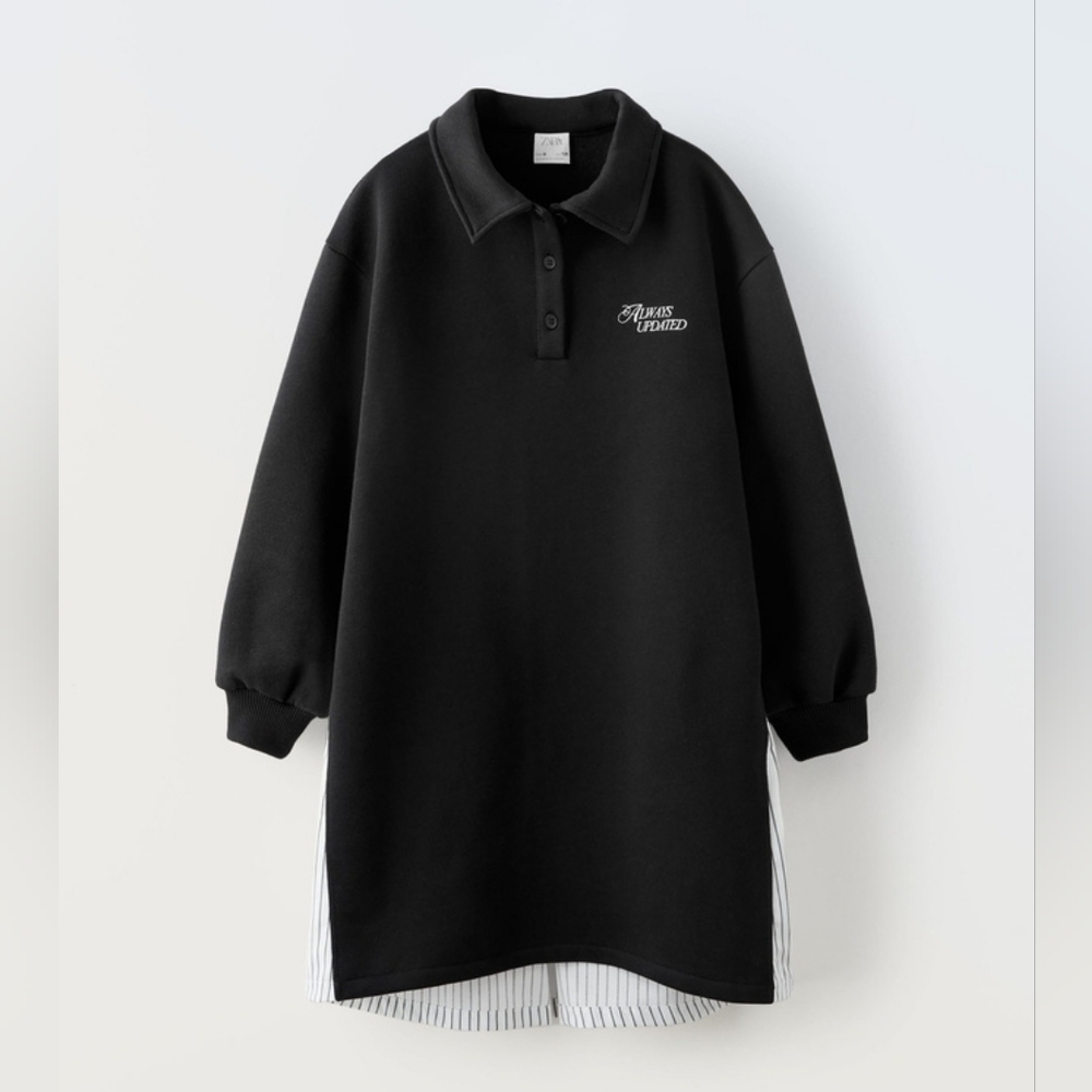 Zara | Sweatshirt Contrast Dress